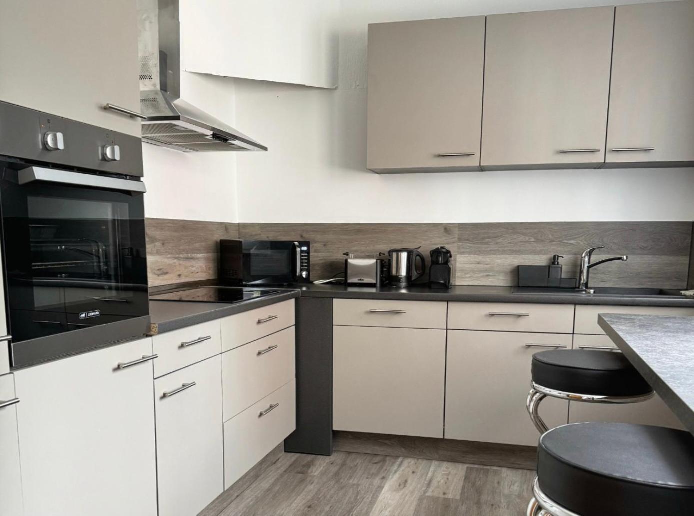 3 Zimmer Apartment Mit Balkon Wuppertal Dış mekan fotoğraf